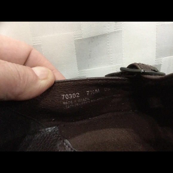 Clarks Loafers 7.5 Slip on Wedge Shoes - Picture 7 of 8